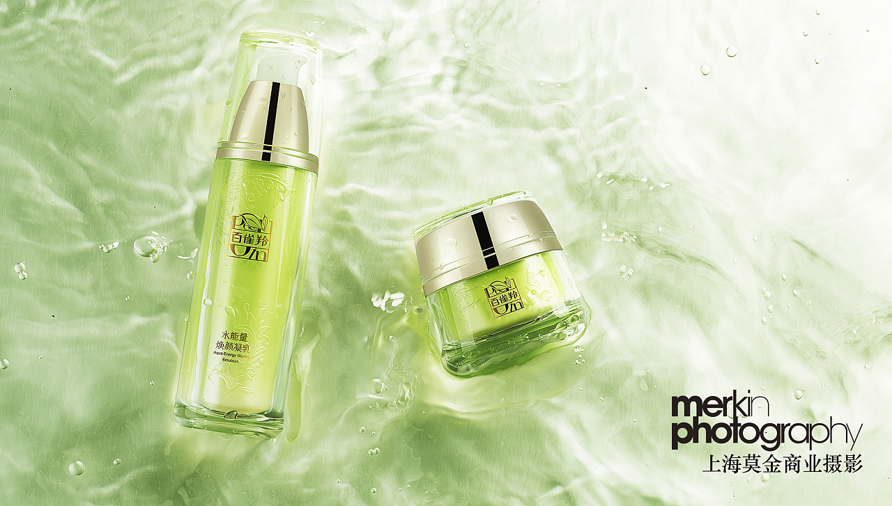 百雀羚水能量化妝品場景拍攝 攝影師竺生分享
